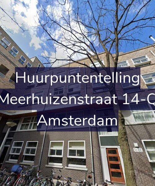 Foto gevel Huurpuntentelling voor Meerhuizenstraat 14-Q, Amsterdam