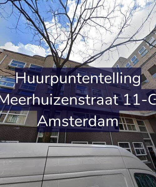 Foto gevel Huurpuntentelling voor Meerhuizenstraat 11-G, Amsterdam