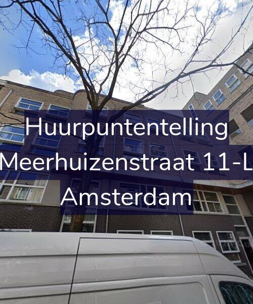 Foto gevel Huurpuntentelling voor Meerhuizenstraat 11-L, Amsterdam