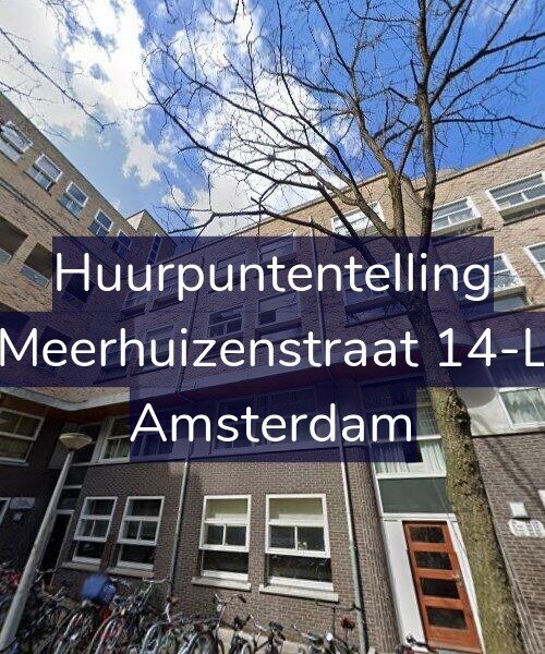 Foto gevel Huurpuntentelling voor Meerhuizenstraat 14-L, Amsterdam