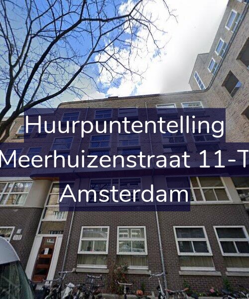 Foto gevel Huurpuntentelling voor Meerhuizenstraat 11-T, Amsterdam