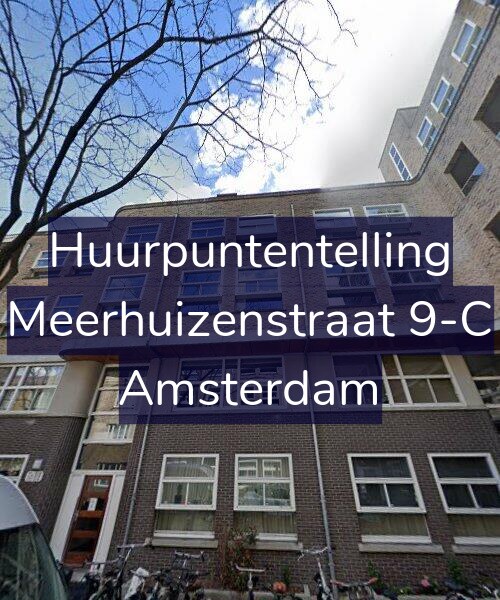 Foto gevel Huurpuntentelling voor Meerhuizenstraat 9-C, Amsterdam