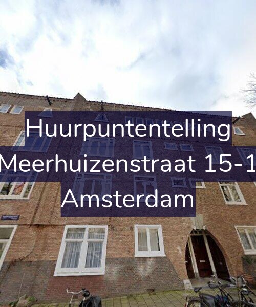 Foto gevel Huurpuntentelling voor Meerhuizenstraat 15-1, Amsterdam