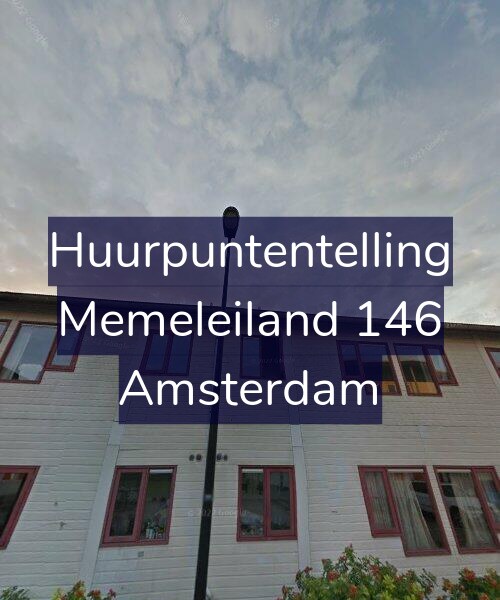Foto gevel Huurpuntentelling voor Memeleiland 146, Amsterdam