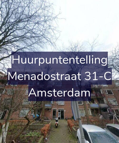 Foto gevel Huurpuntentelling voor Menadostraat 31-C, Amsterdam