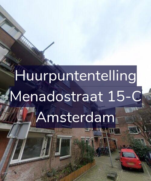 Foto gevel Huurpuntentelling voor Menadostraat 15-C, Amsterdam