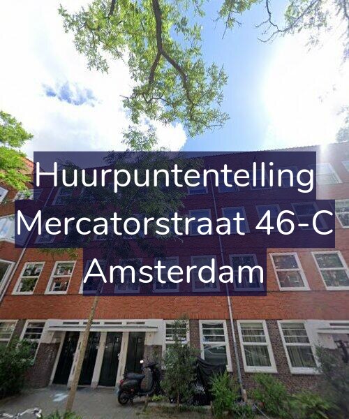 Foto gevel Huurpuntentelling voor Mercatorstraat 46-C, Amsterdam