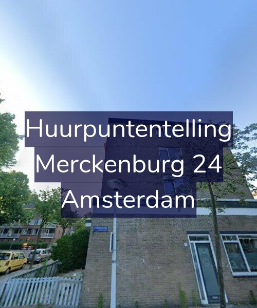 Foto gevel Huurpuntentelling voor Merckenburg 24, Amsterdam