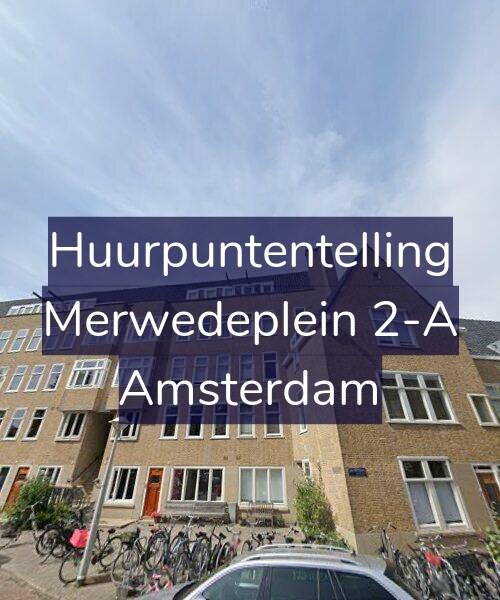 Foto gevel Huurpuntentelling voor Merwedeplein 2-A, Amsterdam