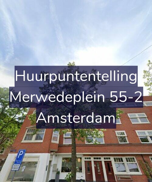 Foto gevel Huurpuntentelling voor Merwedeplein 55-2, Amsterdam