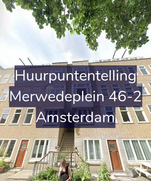 Foto gevel Huurpuntentelling voor Merwedeplein 46-2, Amsterdam