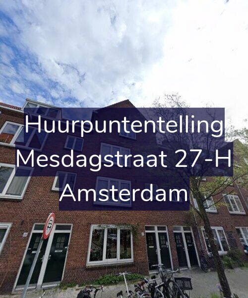 Foto gevel Huurpuntentelling voor Mesdagstraat 27-H, Amsterdam