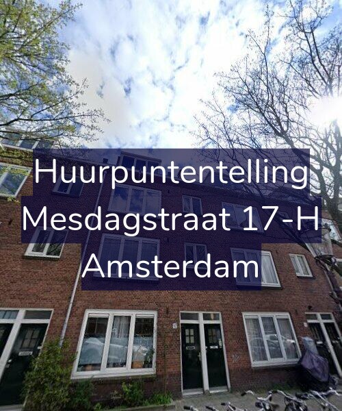 Foto gevel Huurpuntentelling voor Mesdagstraat 17-H, Amsterdam