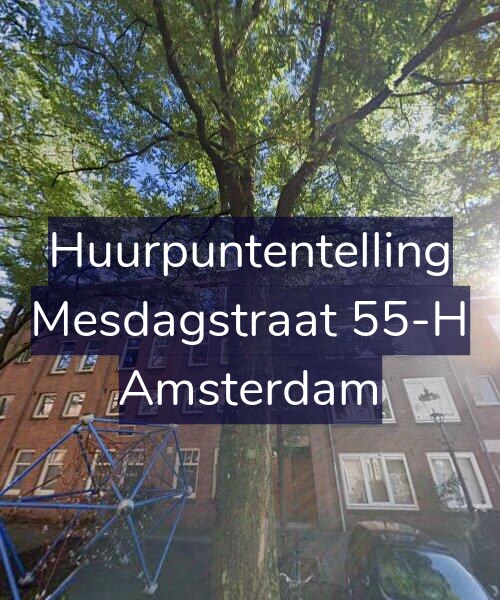 Foto gevel Huurpuntentelling voor Mesdagstraat 55-H, Amsterdam