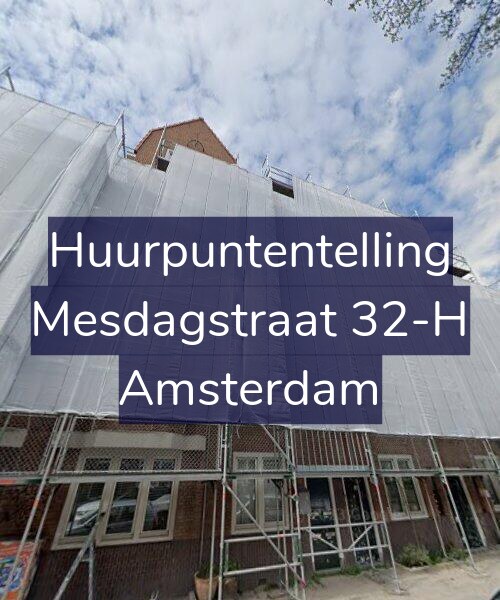 Foto gevel Huurpuntentelling voor Mesdagstraat 32-H, Amsterdam