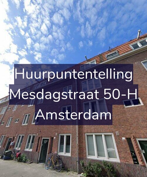 Foto gevel Huurpuntentelling voor Mesdagstraat 50-H, Amsterdam