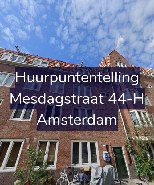 Foto gevel Huurpuntentelling voor Mesdagstraat 44-H, Amsterdam