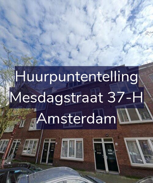Foto gevel Huurpuntentelling voor Mesdagstraat 37-H, Amsterdam
