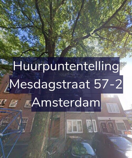 Foto gevel Huurpuntentelling voor Mesdagstraat 57-2, Amsterdam