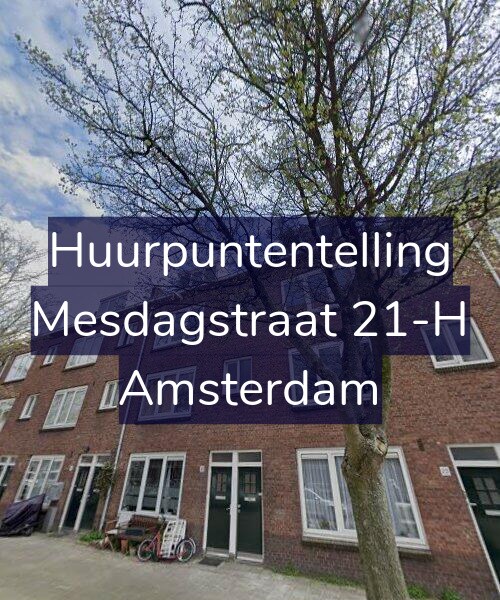 Foto gevel Huurpuntentelling voor Mesdagstraat 21-H, Amsterdam