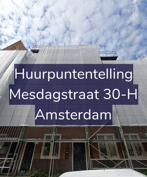 Foto gevel Huurpuntentelling voor Mesdagstraat 30-H, Amsterdam