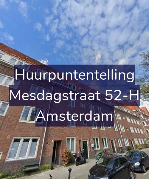 Foto gevel Huurpuntentelling voor Mesdagstraat 52-H, Amsterdam