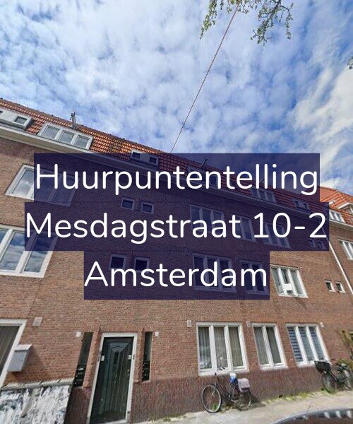 Foto gevel Huurpuntentelling voor Mesdagstraat 10-2, Amsterdam
