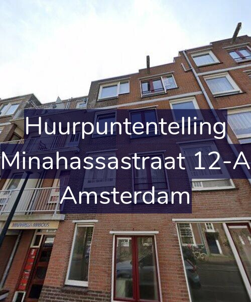 Foto gevel Huurpuntentelling voor Minahassastraat 12-A, Amsterdam
