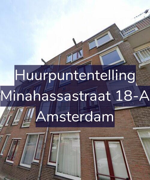 Foto gevel Huurpuntentelling voor Minahassastraat 18-A, Amsterdam