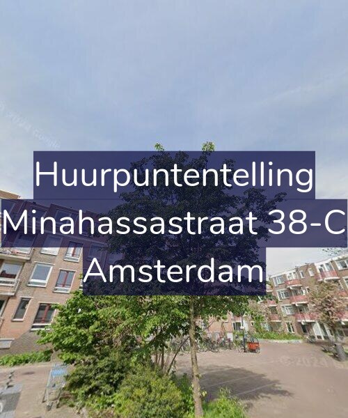 Foto gevel Huurpuntentelling voor Minahassastraat 38-C, Amsterdam