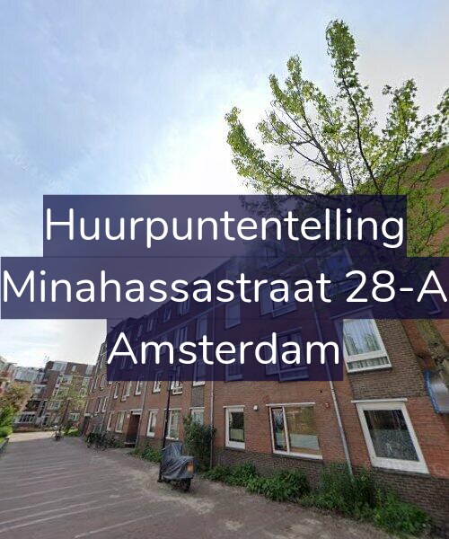 Foto gevel Huurpuntentelling voor Minahassastraat 28-A, Amsterdam