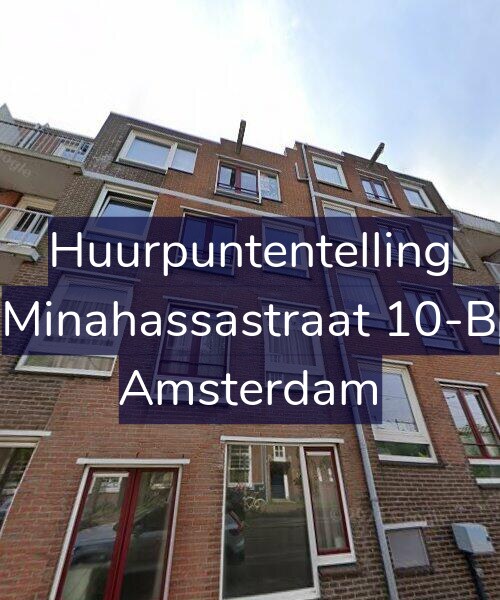 Foto gevel Huurpuntentelling voor Minahassastraat 10-B, Amsterdam