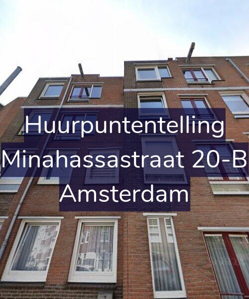 Foto gevel Huurpuntentelling voor Minahassastraat 20-B, Amsterdam