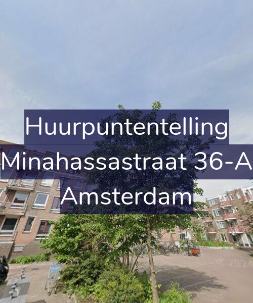 Foto gevel Huurpuntentelling voor Minahassastraat 36-A, Amsterdam