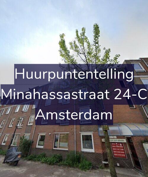 Foto gevel Huurpuntentelling voor Minahassastraat 24-C, Amsterdam