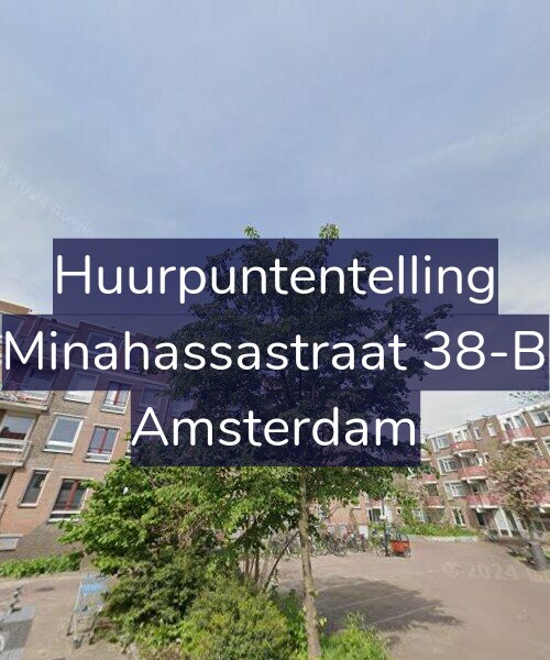 Foto gevel Huurpuntentelling voor Minahassastraat 38-B, Amsterdam