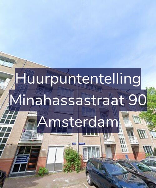 Foto gevel Huurpuntentelling voor Minahassastraat 90, Amsterdam