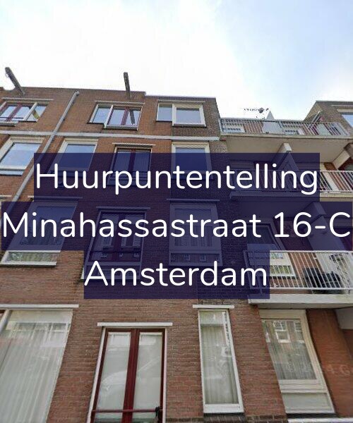 Foto gevel Huurpuntentelling voor Minahassastraat 16-C, Amsterdam