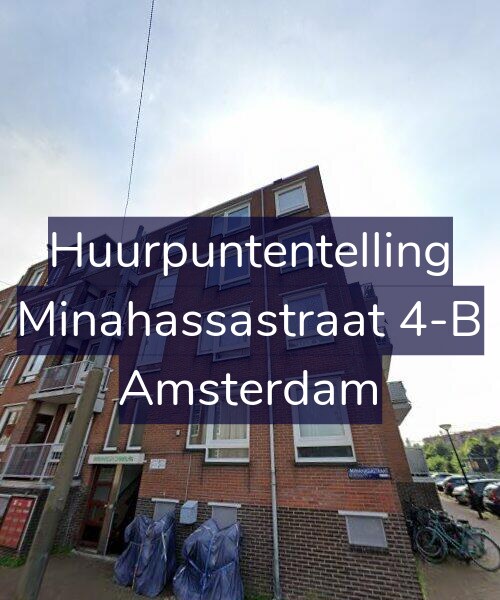 Foto gevel Huurpuntentelling voor Minahassastraat 4-B, Amsterdam