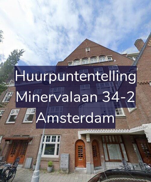 Foto gevel Huurpuntentelling voor Minervalaan 34-2, Amsterdam