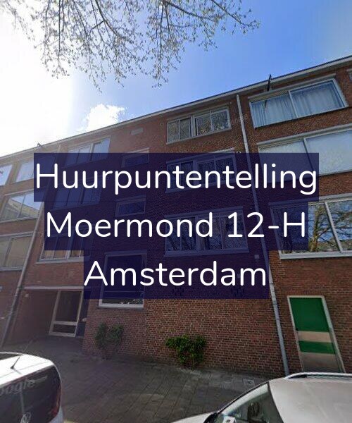 Foto gevel Huurpuntentelling voor Moermond 12-H, Amsterdam