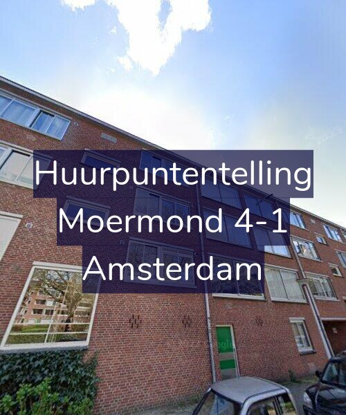 Foto gevel Huurpuntentelling voor Moermond 4-1, Amsterdam