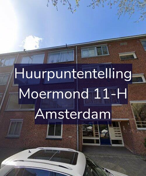 Foto gevel Huurpuntentelling voor Moermond 11-H, Amsterdam
