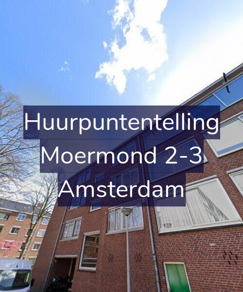 Foto gevel Huurpuntentelling voor Moermond 2-3, Amsterdam