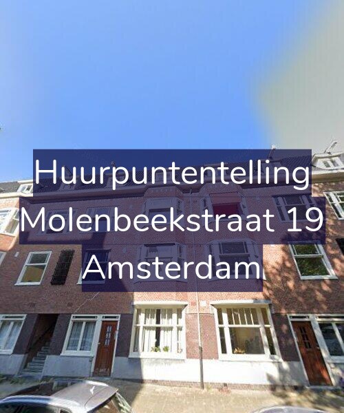 Foto gevel Huurpuntentelling voor Molenbeekstraat 19, Amsterdam
