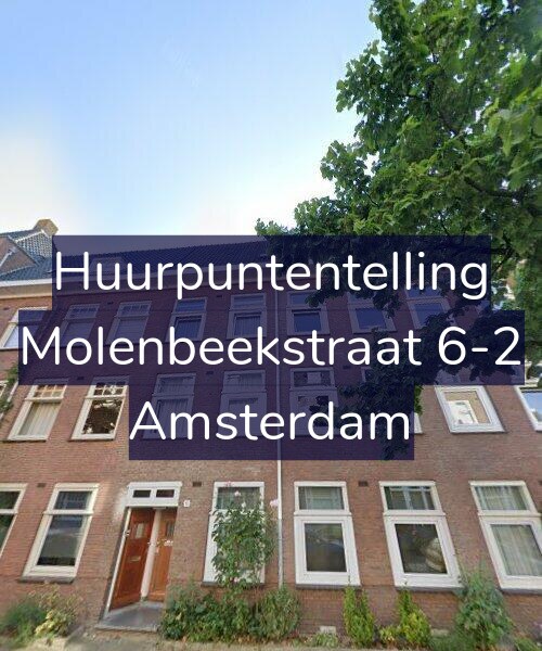 Foto gevel Huurpuntentelling voor Molenbeekstraat 6-2, Amsterdam