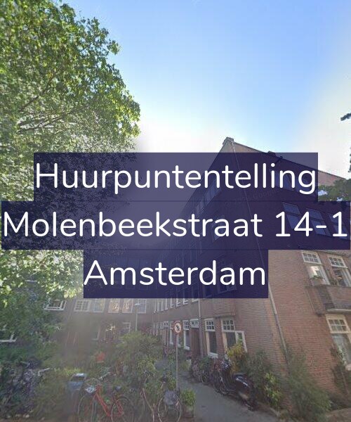 Foto gevel Huurpuntentelling voor Molenbeekstraat 14-1, Amsterdam