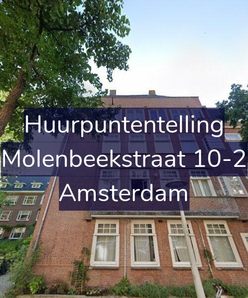 Foto gevel Huurpuntentelling voor Molenbeekstraat 10-2, Amsterdam