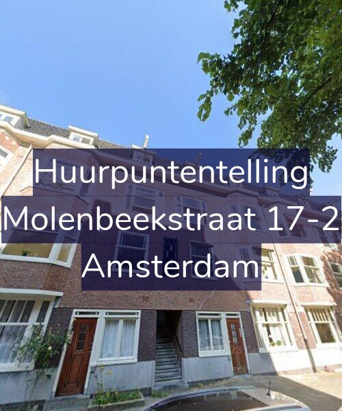 Foto gevel Huurpuntentelling voor Molenbeekstraat 17-2, Amsterdam