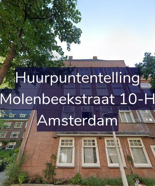 Foto gevel Huurpuntentelling voor Molenbeekstraat 10-H, Amsterdam